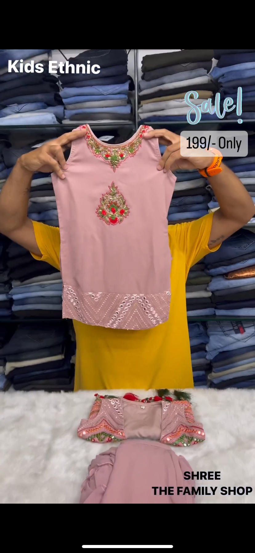 ad1dff_fb2c81be8ffd4660b9d788bea2afac4a_mv2.png Light Pink Color Plazzo Suit For Kids On Sale