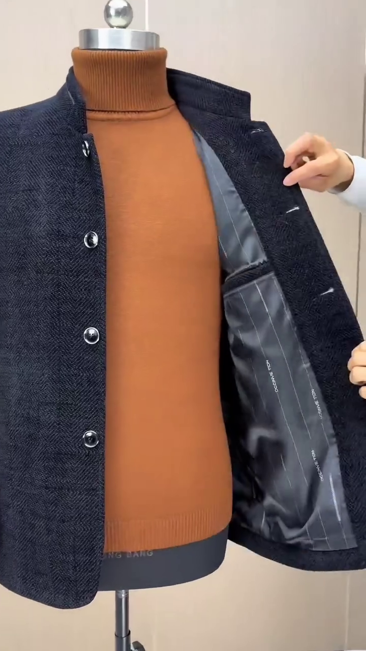 men's classic charcoal herringbone car coat men's classic charcoal herringbone car coat