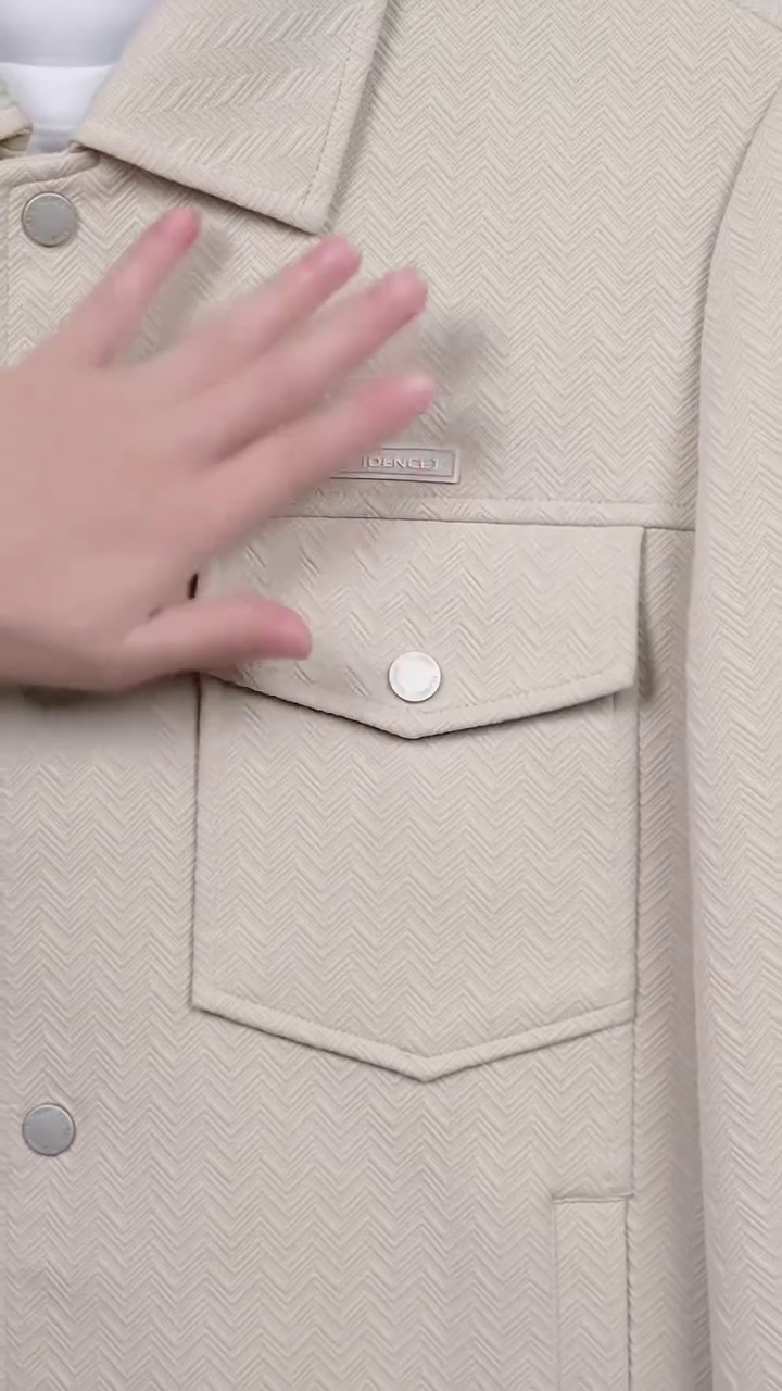 men's structured shirt jacket with flap pockets men's structured shirt jacket with flap pockets