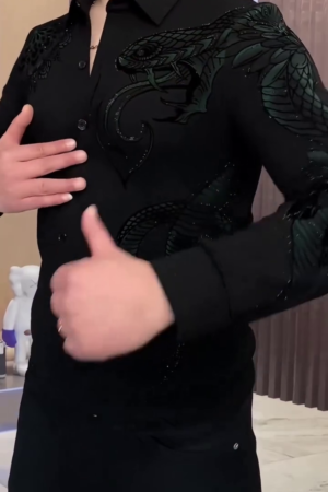 men’s grey formal stretch trousers with leather accent pockets