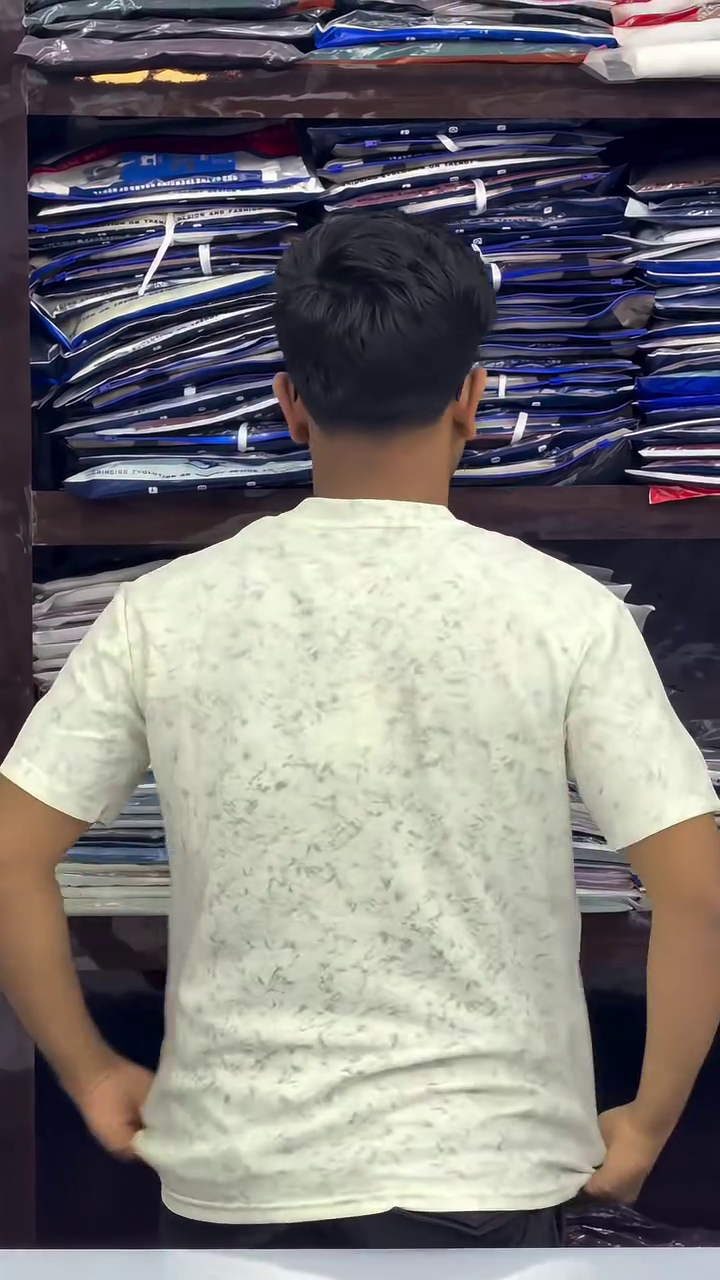 dark beige tie dye print t shirt dark beige tie dye print t shirt