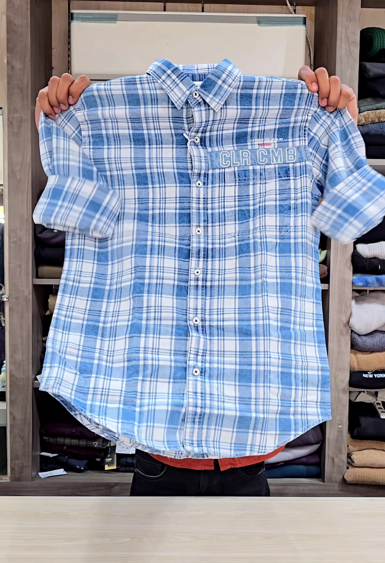 men classic slim fit opaque checked casual shirt men classic slim fit opaque checked casual shirt