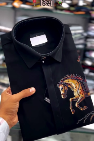 men's premium matching semi formal shirt & pant combo set