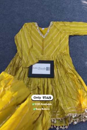 women’s designer net kurta set