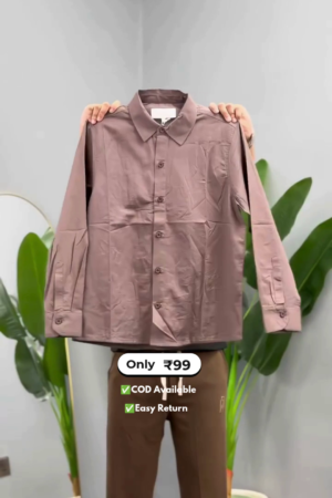 men's plain full sleeve shirt