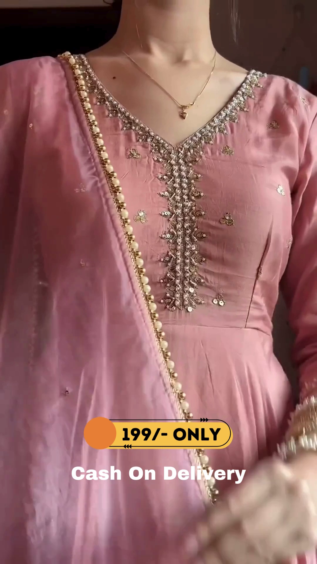 designer party wear peach color exclusive gown designer party wear peach color exclusive gown