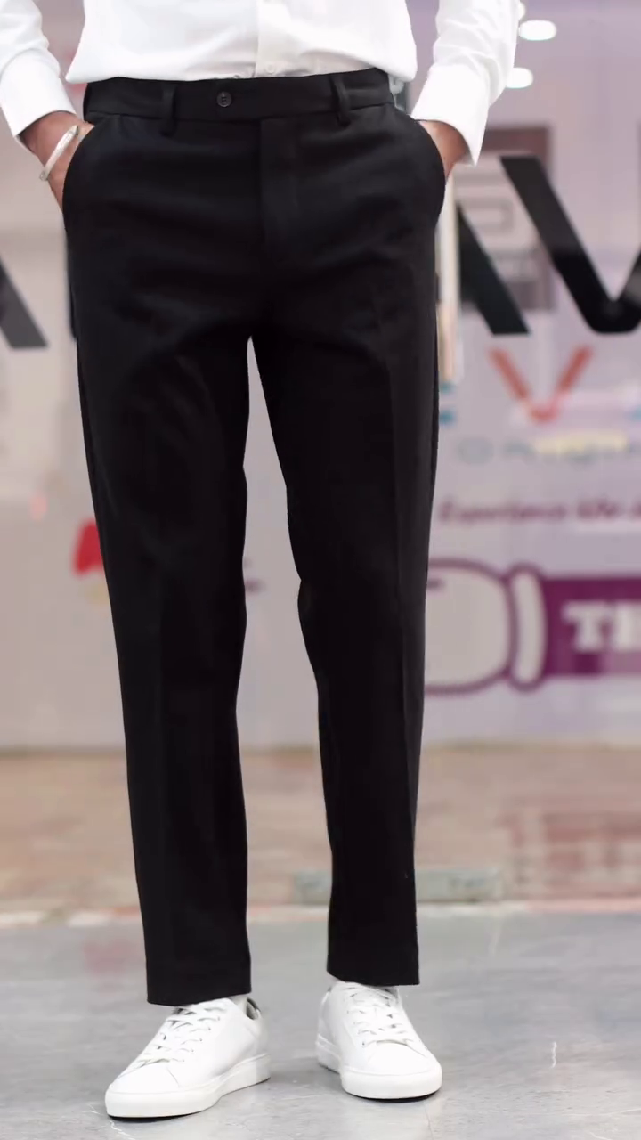 men slim fit everyday smart wear comfort stretch formal trouser men slim fit everyday smart wear comfort stretch formal trouser