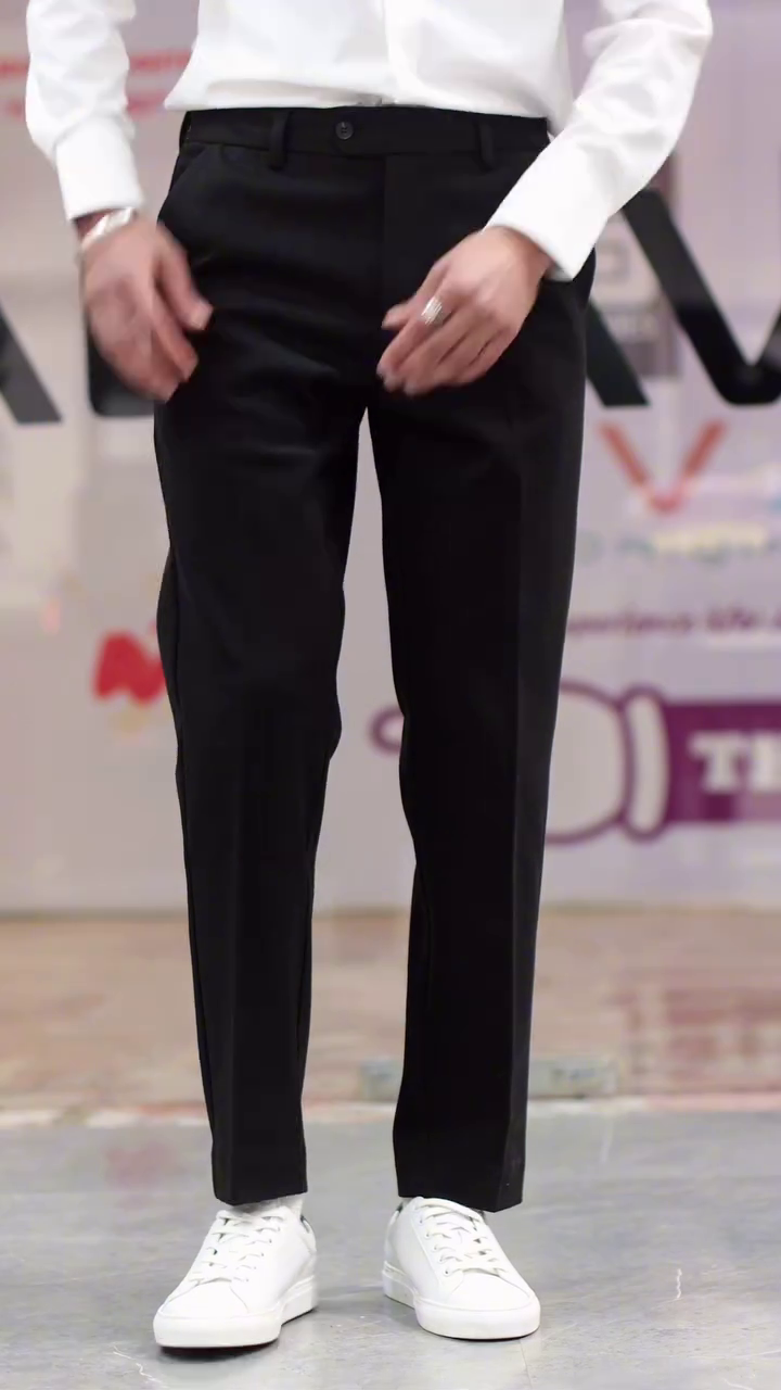 men slim fit everyday smart wear comfort stretch formal trouser men slim fit everyday smart wear comfort stretch formal trouser