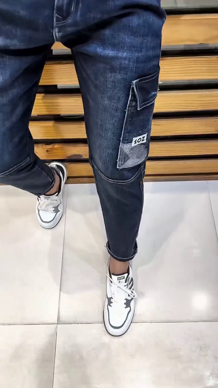 new cargo fashion men jeans new cargo fashion men jeans