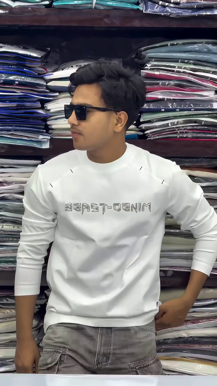Men Red Printed Lifestyle Sweatshirt - Image 6